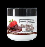 Beaute Glamour Scrub χεριών και σώματος Σοκολάτα & Φράουλα 1000ml