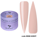 DNKa' Builder Gel Light #0008 Sheriff 30 ml