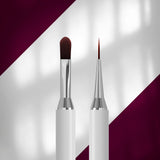 STALEKS EXCLUSIVE 06/11
Πινέλο διπλής όψης για gel 11 mm / liner 12 mm