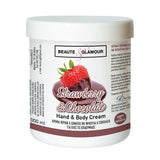 Beauty & Glamour σοκολατα φραουλα κρεμα χεριων και σωματος 1000ml