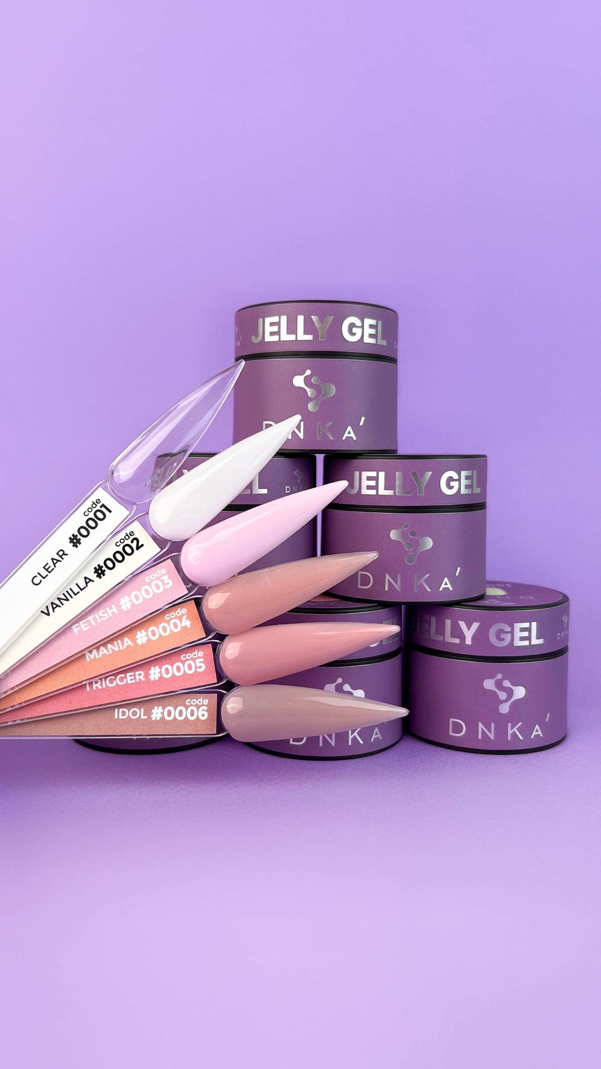 dnka jelly gel #0001 Clear