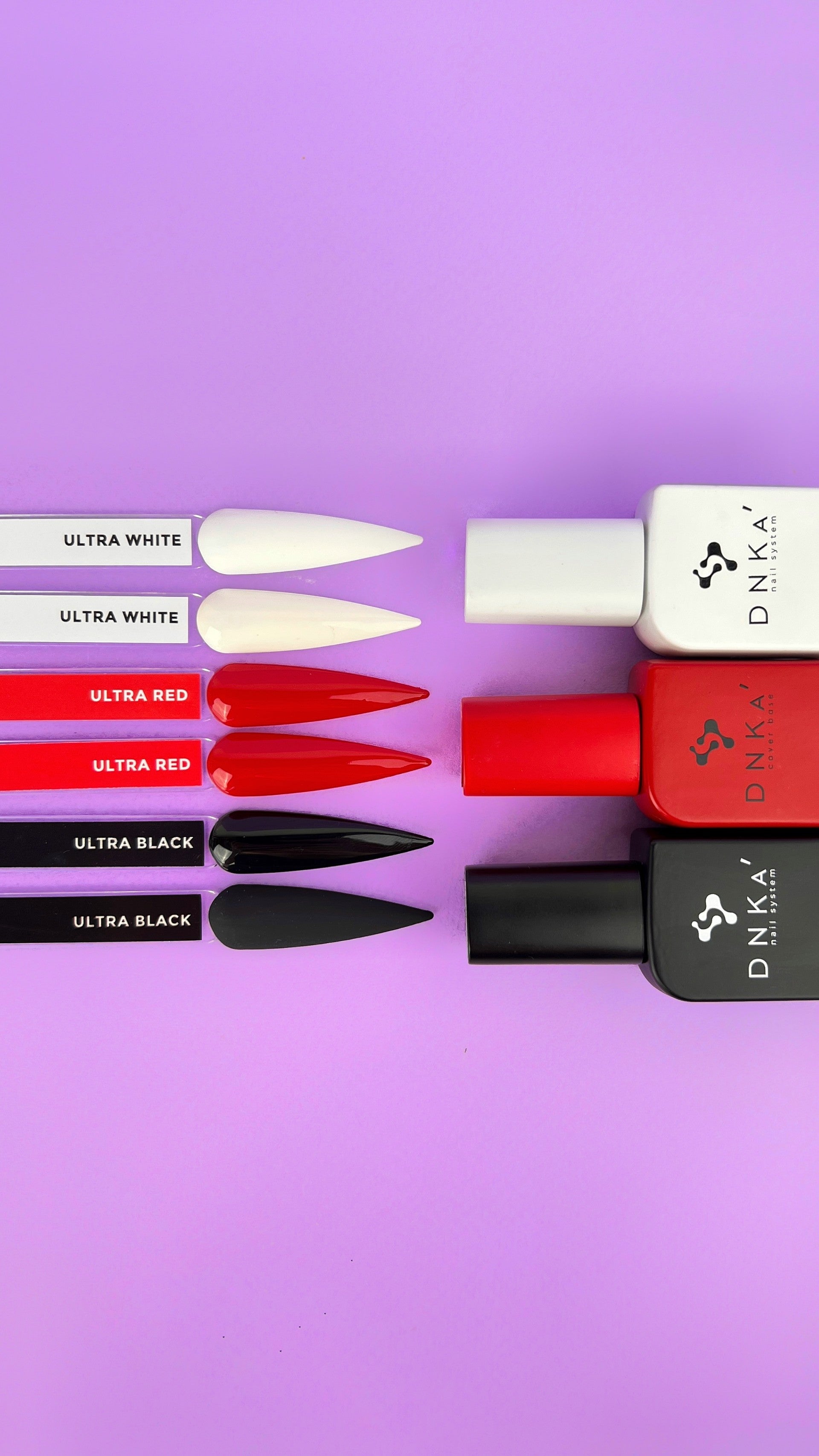 dnka  ημιμόνιμο βερνίκι Ultra Red