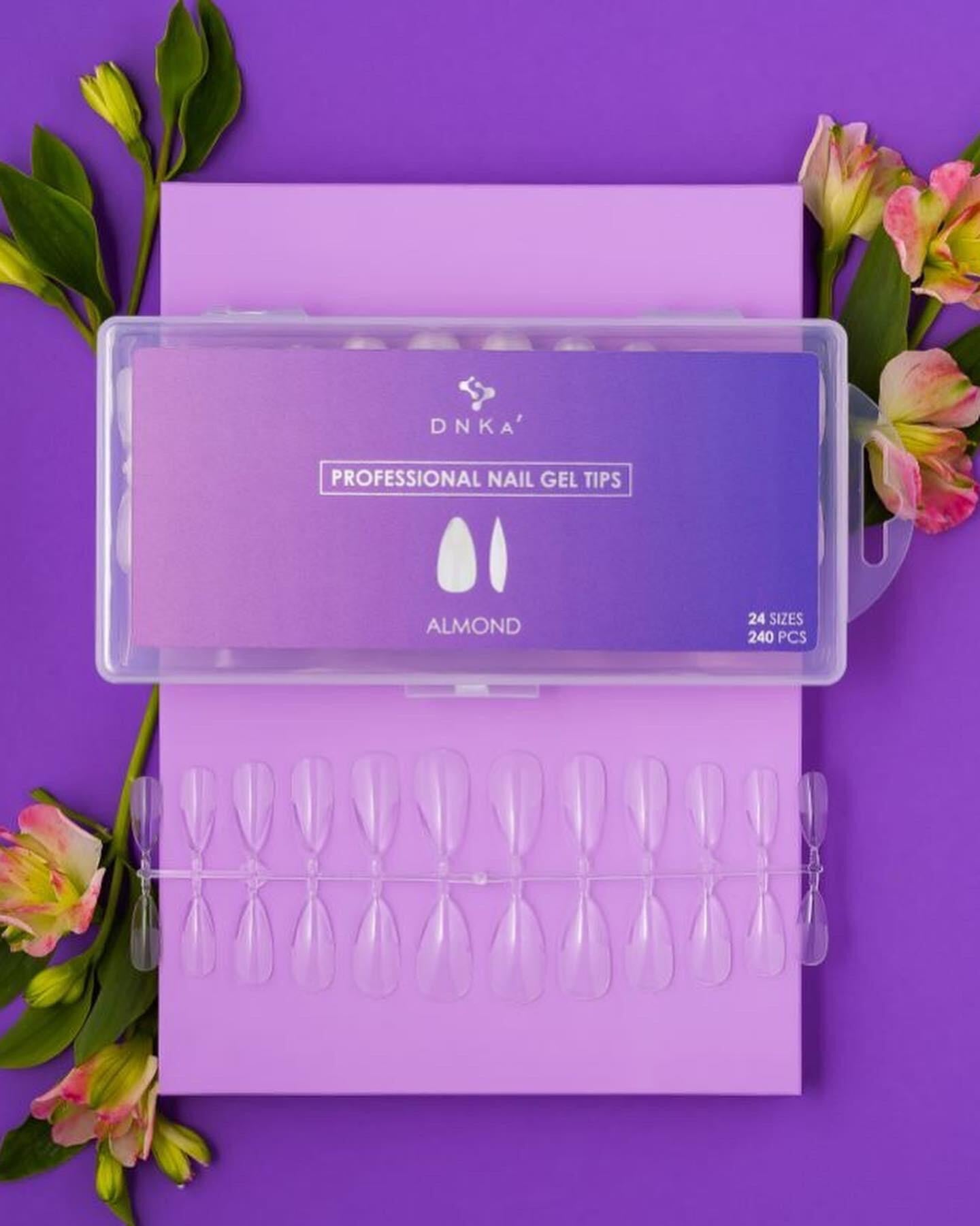 DNKA GEL TIPS ALMOND 240pcs