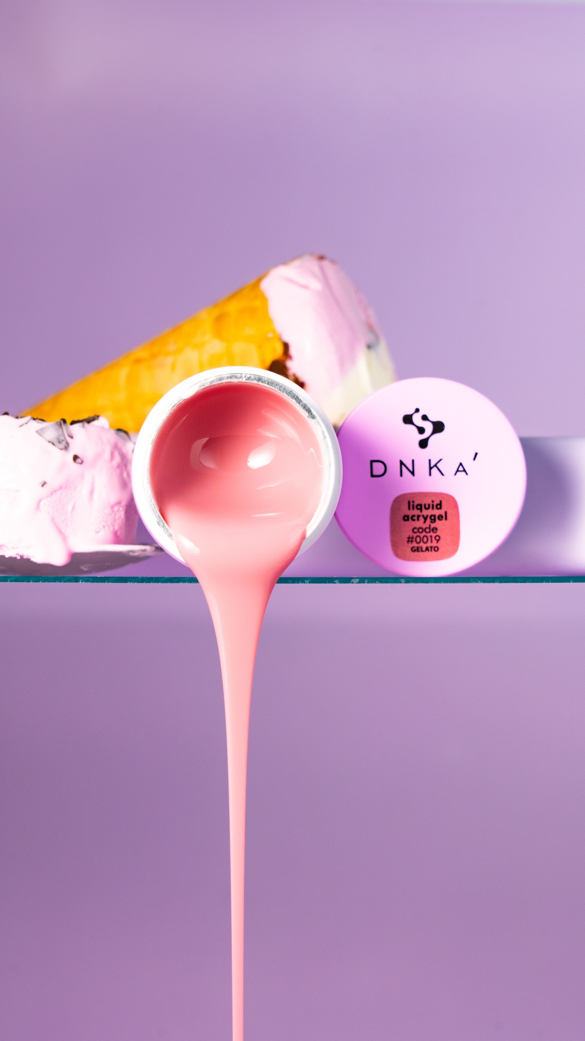 dnka liquid acrygel #0019 Gelato 15ml