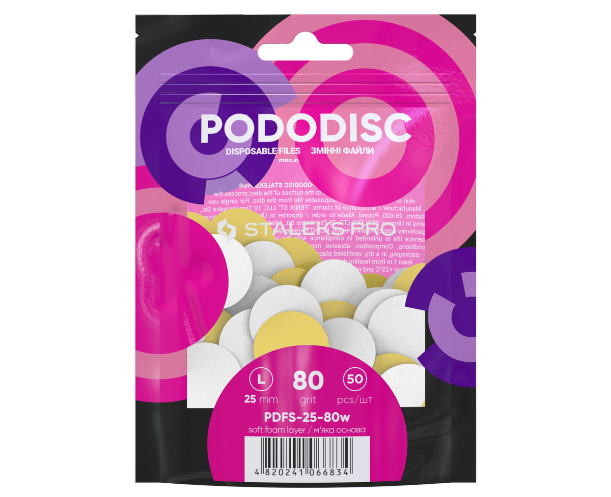 Staleks pododisc Large 100grit 25mm 50 τεμαχια