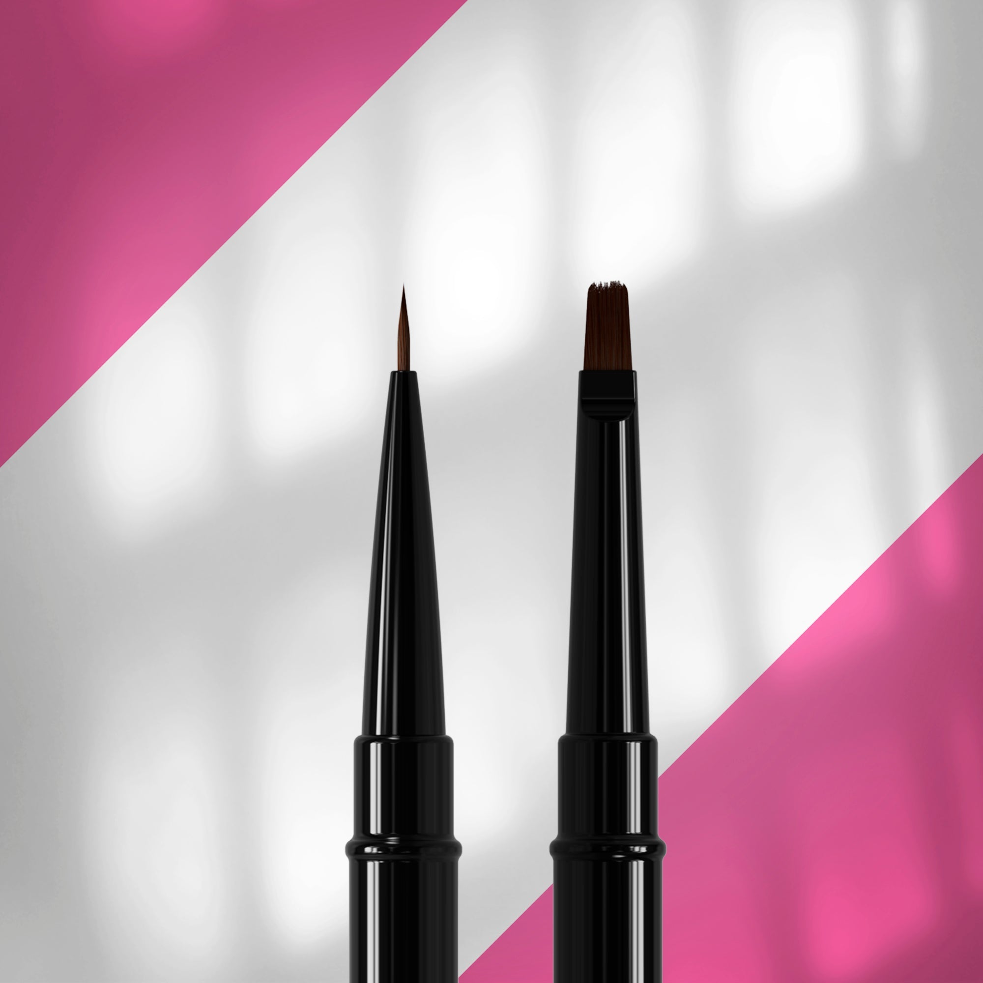Staleks Διπλό Πινέλο 7mm/ liner 10 mm