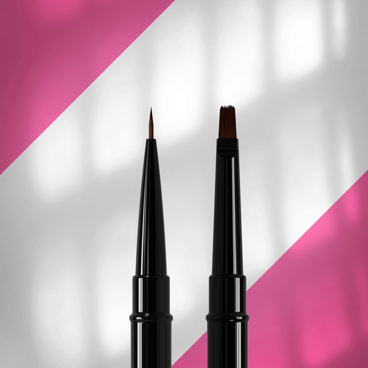 Staleks Διπλό Πινέλο 7mm/ liner 10 mm