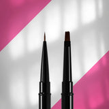 Staleks Διπλό Πινέλο 7mm/ liner 10 mm