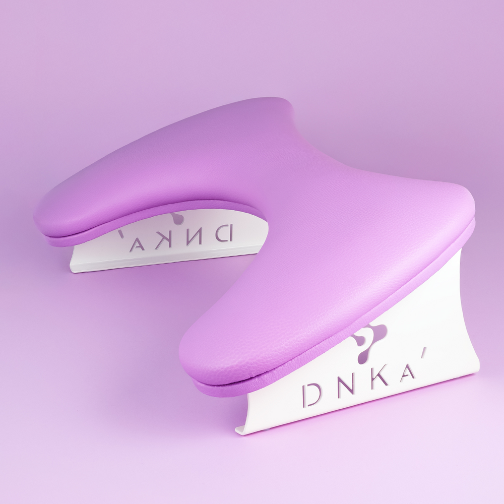 DNKA’ Anatomical Armrest for Manicure PURPLE
