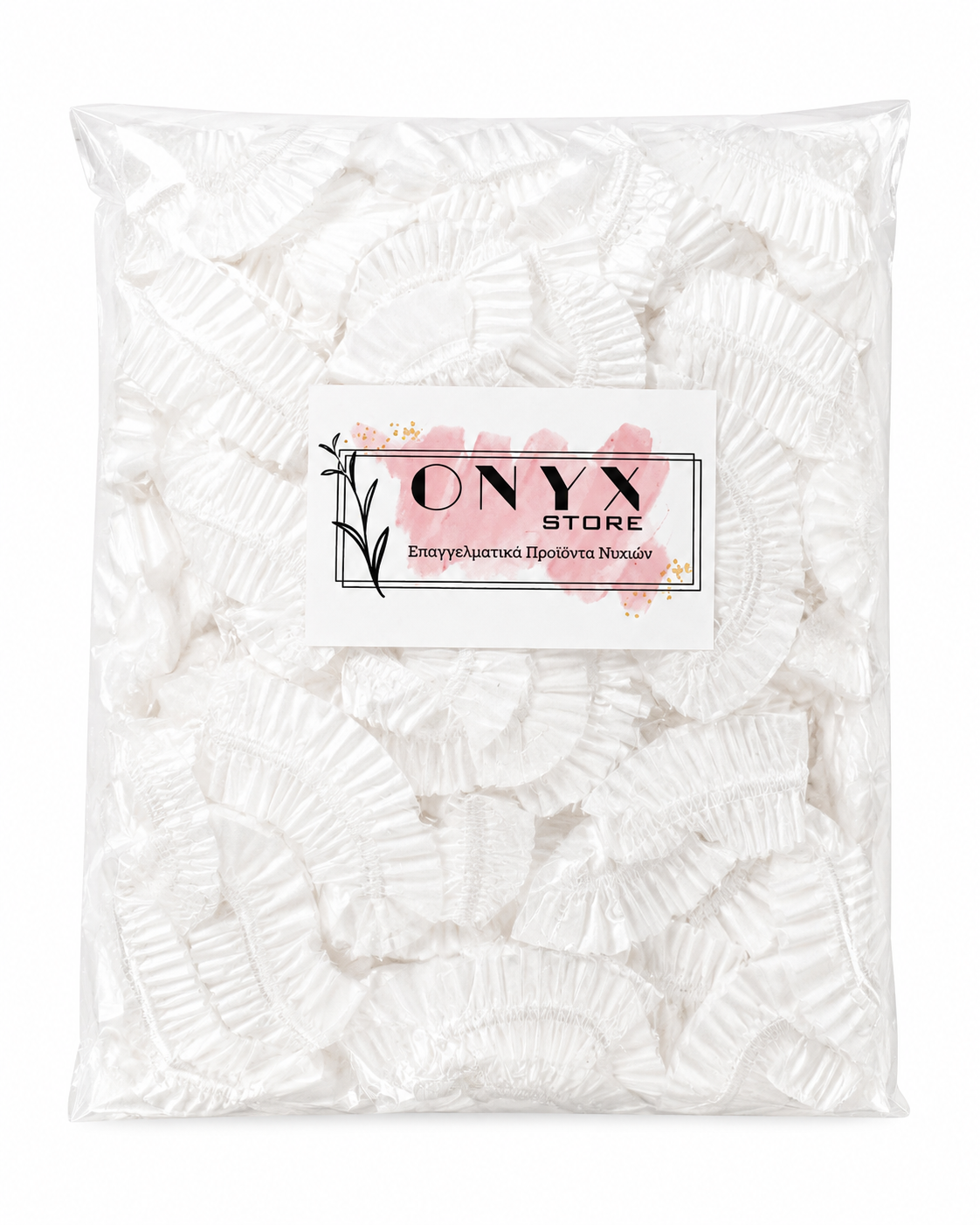 ONYX STORE Σακουλες για πεντικιουρ με λαστιχο 50τεμ